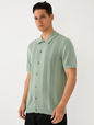 Textured Sweater Vacay Shirt in Standard Fit
