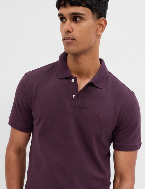 Gap Logo Pique Polo Shirt