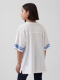 JPN IE SS LOGO TUNIC TEE