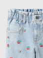 babyGap Embroidered Paperbag Mom Jeans