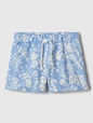 Kids Gap Logo Print Pull-On Shorts