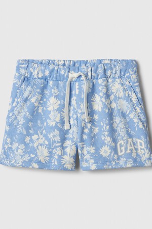 Kids Gap Logo Print Pull-On Shorts