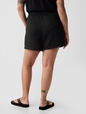 Crinkle Gauze Pull-On Shorts