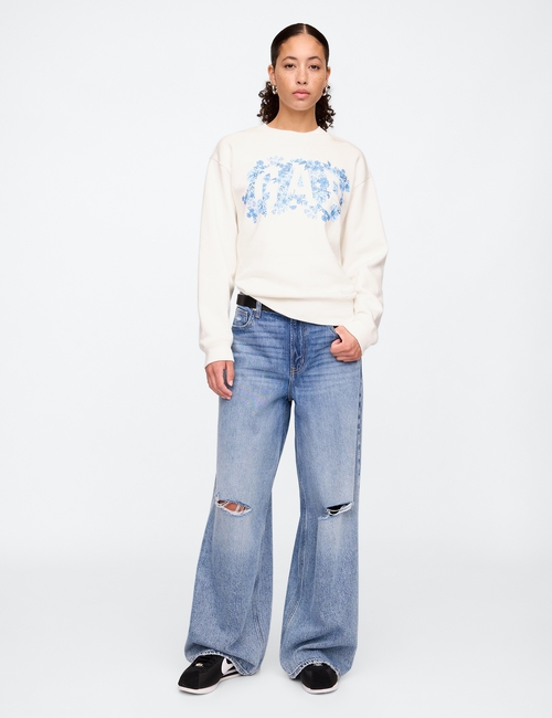 Gap Logo Fleece Sweatshirt