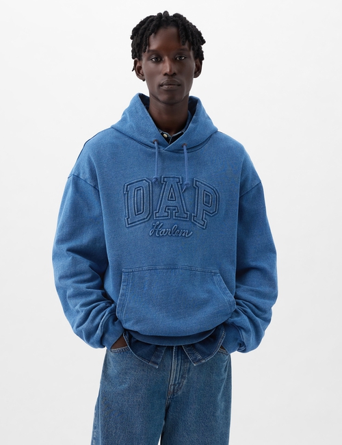 GAP × DAP Denim Logo Hoodie