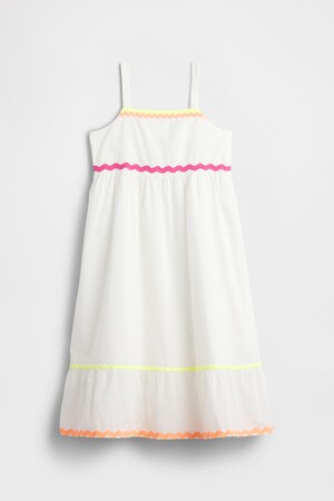 Kids Poplin Midi Dress
