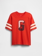 Kids Oversized Sport Graphic T-Shirt