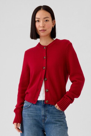 CashSoft Cropped Cardigan
