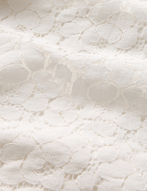 Kids Ruffle Lace Top