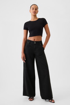 Mid Rise UltraSoft Baggy Jeans