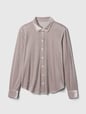 Recycled Relaxed Velvet Easy Shirt
