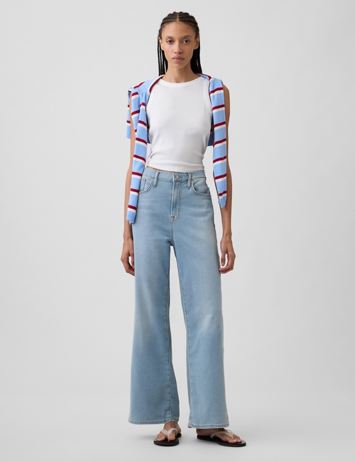 V-HR WIDE LEG KNIT LIKE LT