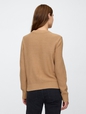 Cable-Knit Crewneck Sweater