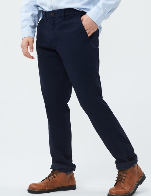 Essential Khakis in Straight Fit with GapFlex