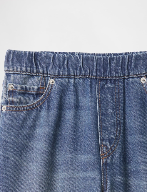 Kids UltraSoft Pull-On Baggy Jeans