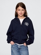 Kids Vintage Soft Full-Zip Sport Logo Hoodie