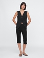 High Rise Ponte Capris