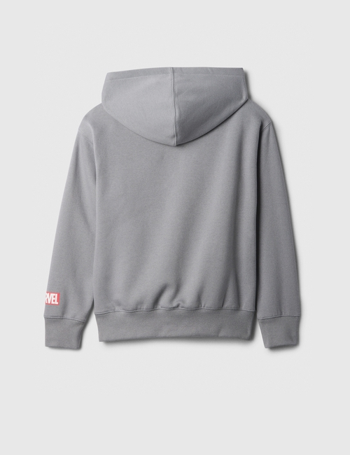 GapKids &#124 Relaxed Marvel Spider-Man Logo Hoodie