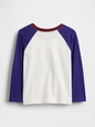 V-FRCH LS LOGO RAGLAN T
