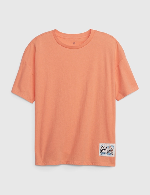 Kids Oversized Gap Graphic T-Shirt