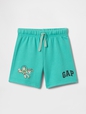 babyGap | Disney Buzz Lightyear Relaxed Logo Pull-On Shorts