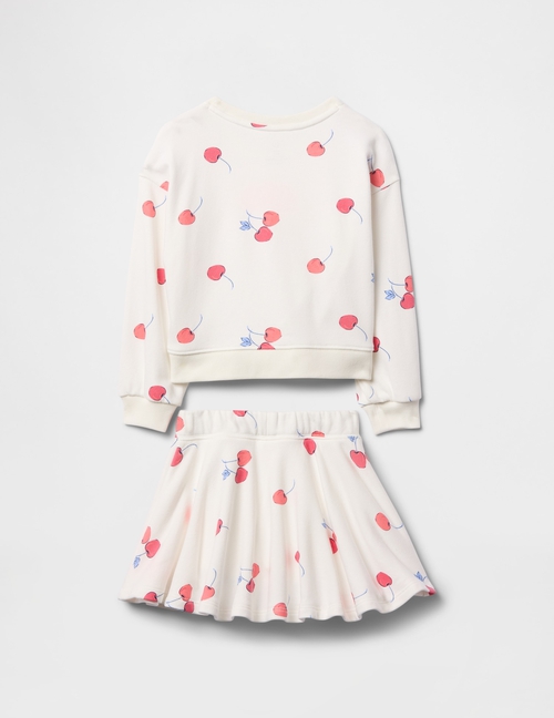 Baby & Toddler Vintage Soft Skort Sweat Set