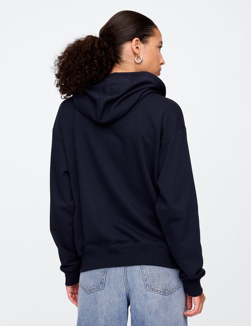 Relaxed Gap Logo Zip Hoodie
