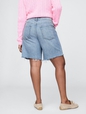 8" Mid Rise '90s Loose Denim Bermuda Shorts