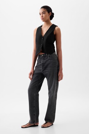 Linen-Cotton Vest