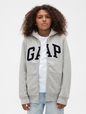 Kids Gap Logo Sherpa Zip Hoodie