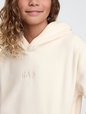 Kids Relaxed Gap Mini Logo Polar Fleece Hoodie
