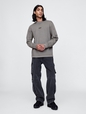 Mockneck Logo T-Shirt