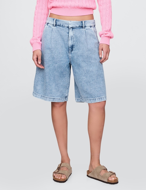 365 High Rise UltraSoft Longline Trouser Shorts