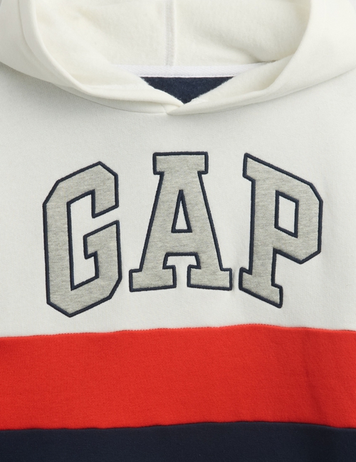 Kids Relaxed Gap Logo Colorblock Hoodie