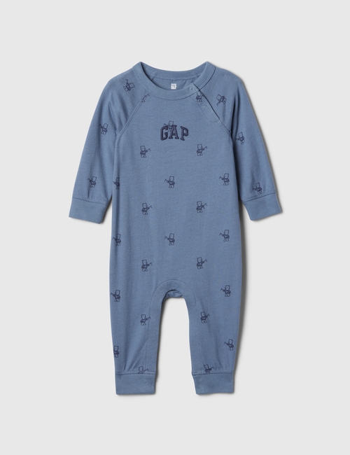 Baby Brannan Bear Logo Footless One-Piece