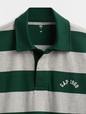 Kids Logo Stripe Polo Shirt
