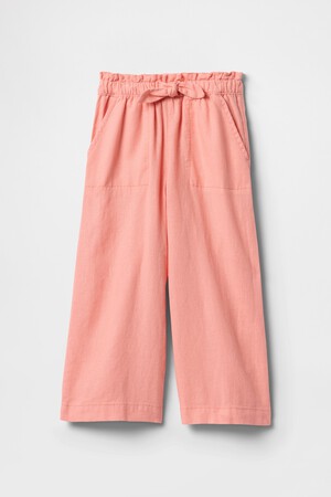 babyGap Linen-Blend Wide-Leg Pull-On Pants