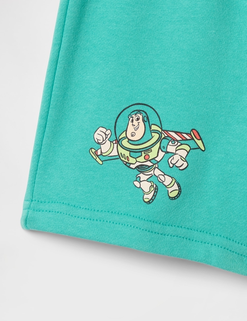 babyGap | Disney Buzz Lightyear Relaxed Logo Pull-On Shorts