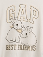 Kids Oversized Graphic Logo T-Shirt