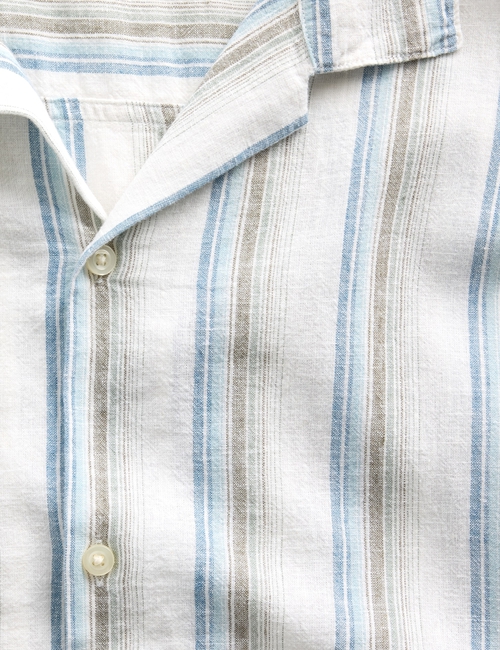 Linen-Blend Vacay Shirt in Standard Fit