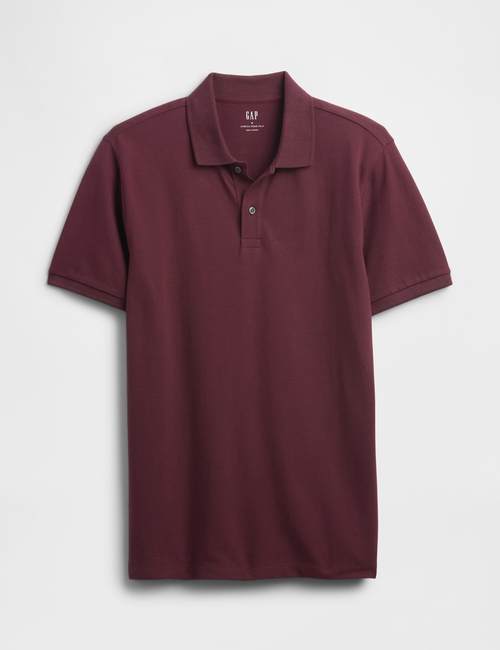 Stretch Pique Polo Shirt