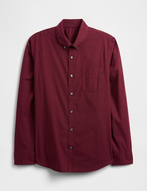 V-LS STANDARD STRETCH POPLIN