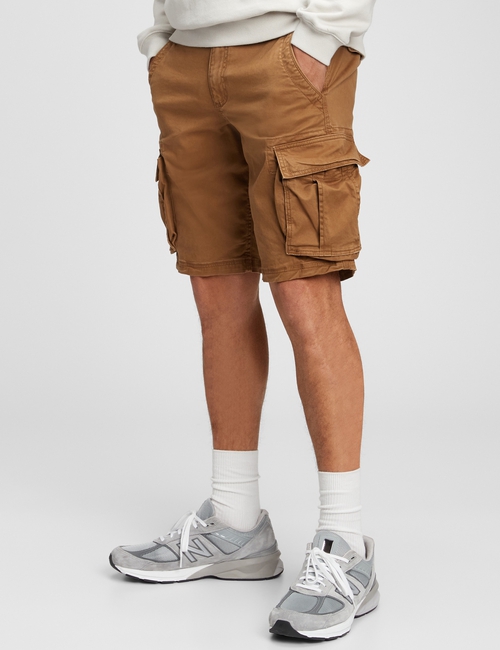 11" Twill Cargo Shorts with GapFlex
