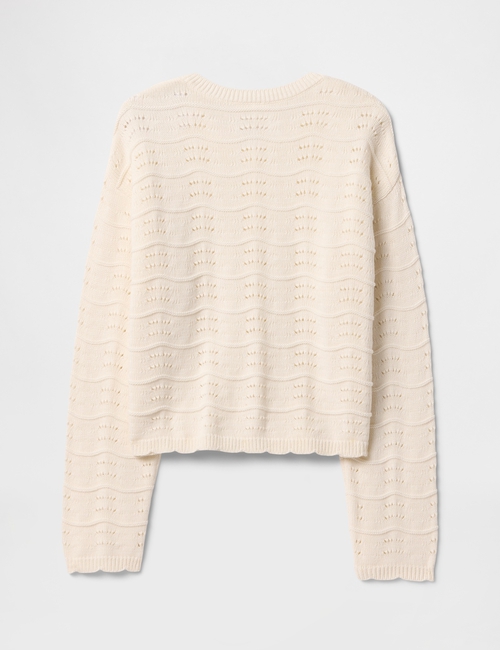 Kids Relaxed Crochet Cardigan