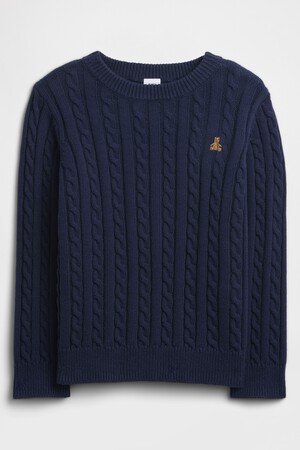 babyGap Cable-Knit Crewneck Sweater