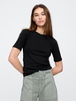 Favorite Ribbed Crewneck T-Shirt