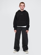 Kids Relaxed Gap Mini Logo Polar Fleece Hoodie