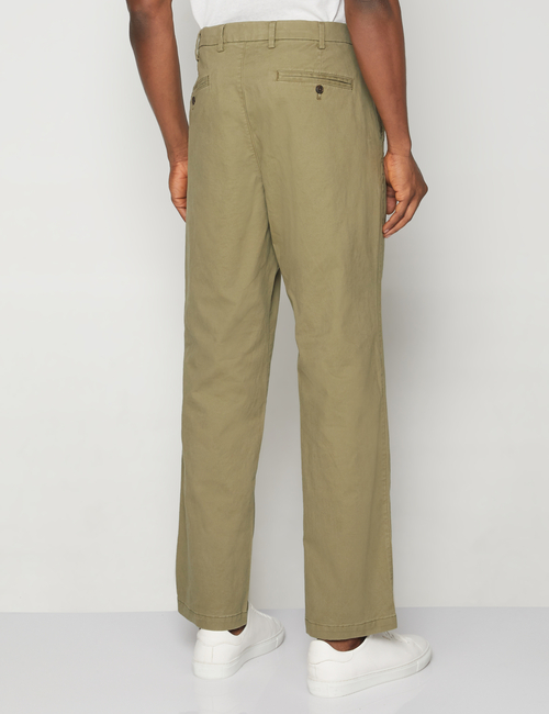 Essential Khakis in Straight Fit with GapFlex