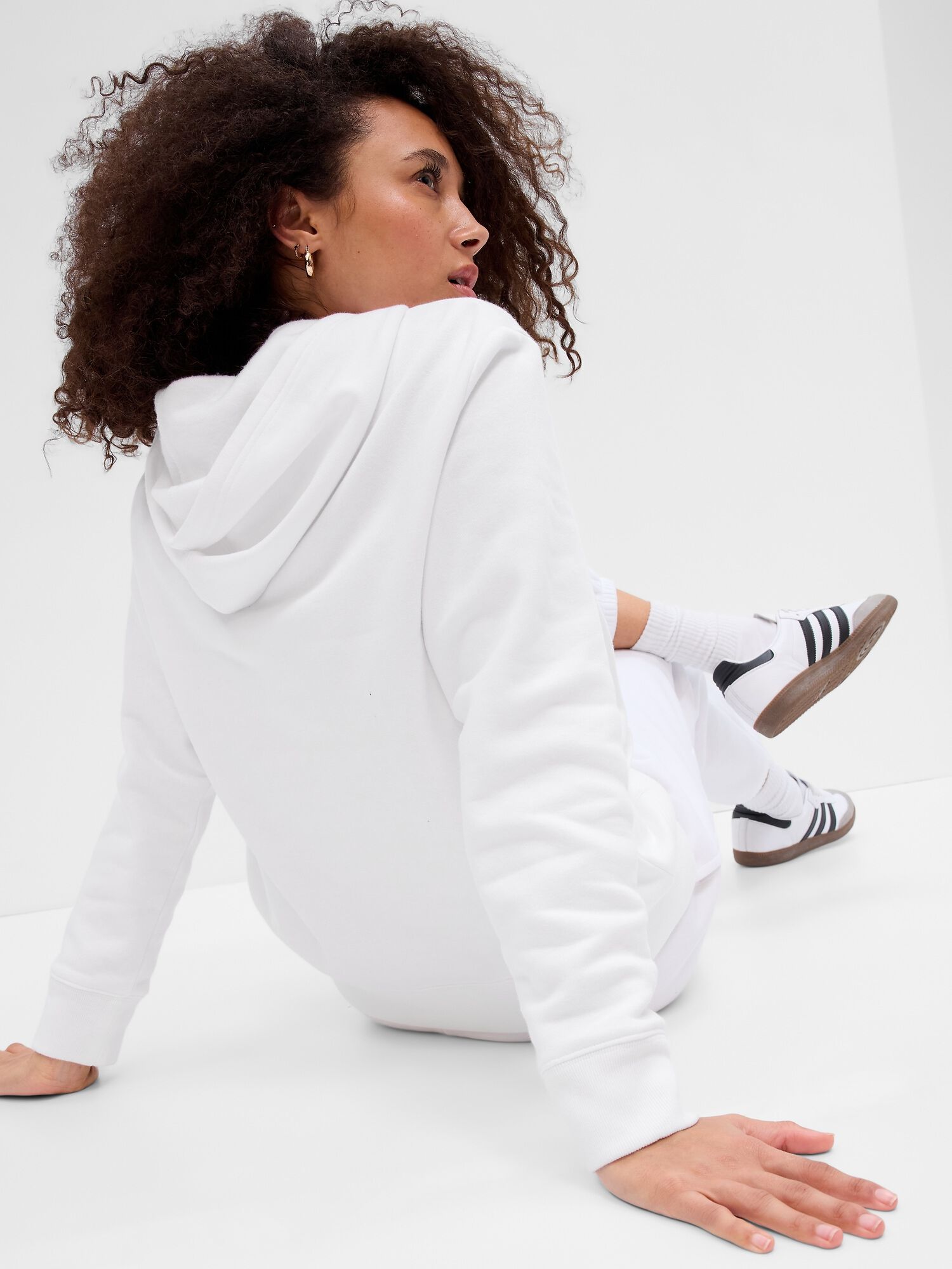 Gap white womens hoodie best sale