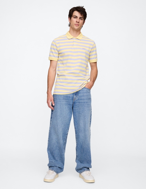 Gap Logo Pique Polo Shirt